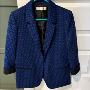 Tahari women’s Blue Blazer jacket